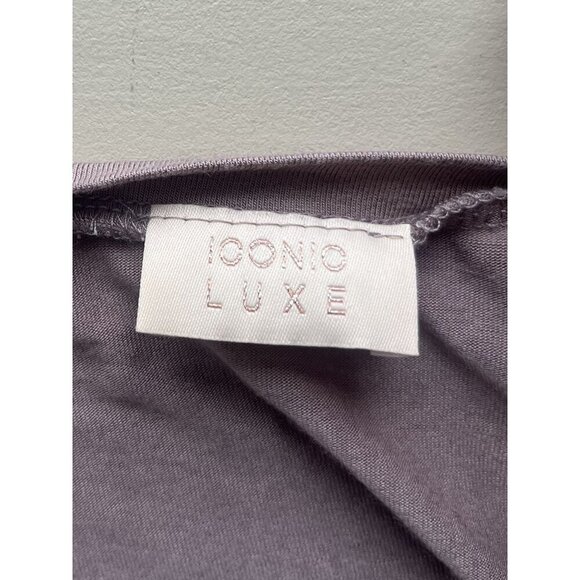 Iconic Luxe Stretch Jersey Casual Dress With Pockets & Elastic Waist M - Picture 7 of 7